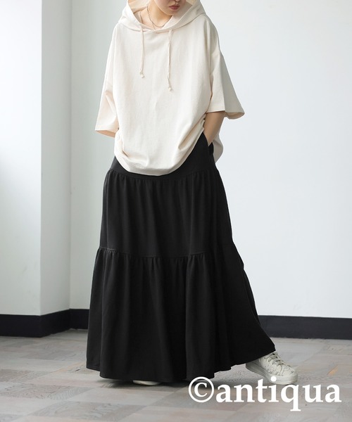 antiqua スカート 裏毛ティアードスカート : ZOZOTOWN Yahoo!店