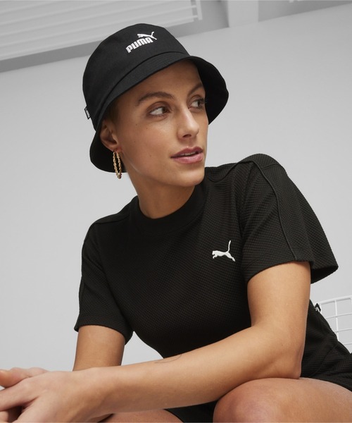   スタンダードロゴ バケットハット ユニセックス PUMA 帽子 ハット プーマ ユニセックス ESS NO.1 ロゴ バケット