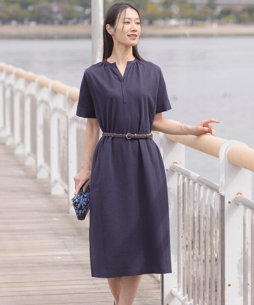 未使用★HERMES★ダブルシルクジャージー★ロゴ★ワンピース ワンピース 「洗える・抗菌消臭・吸水速乾」サッカージャージー