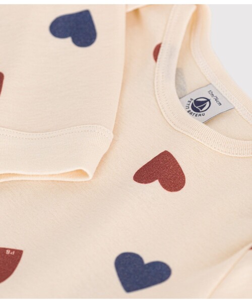PETIT BATEAU（プチバトー） ベビー服 ロンパース スナップレス