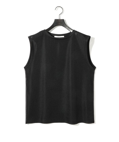 tシャツ MIDIUMISOLID for Ladies シアーノースリーブ プルオーバー レディース MIDIUMISOLID tシャツ for Ladies シアーノースリーブ プル