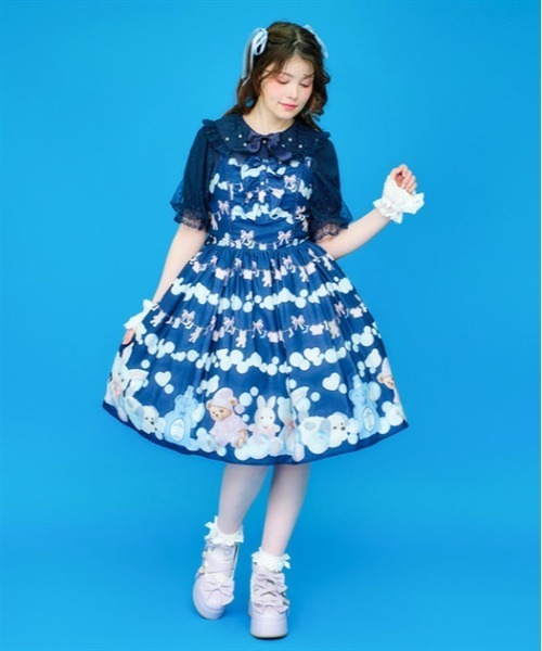 【22日まで限界値下げ】axes femme kawaii ジャンスカ ブラウス 22日まで限界値下げ】axes femme kawaii ジャンスカ ブラウス