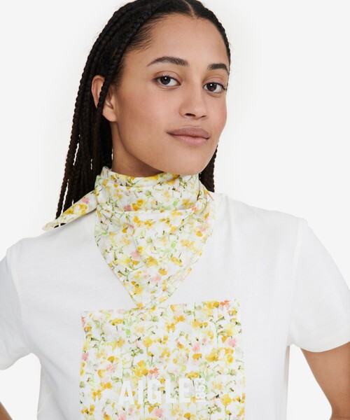 AIGLE（エーグル） tシャツ オーガニックコットン リバティプリント