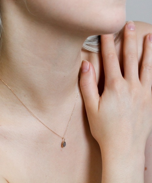 cui-cui（キュイキュイ） ネックレス クリスタル / 黒蝶貝 ネックレス