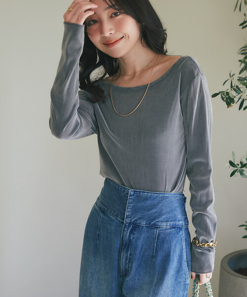 La boutique BonBon - 完売品　ラブティック bonbon フロッキーチュール2WAYカットソー La boutique Bonbon tシャツ フロッキーチュール2WAYカットソー