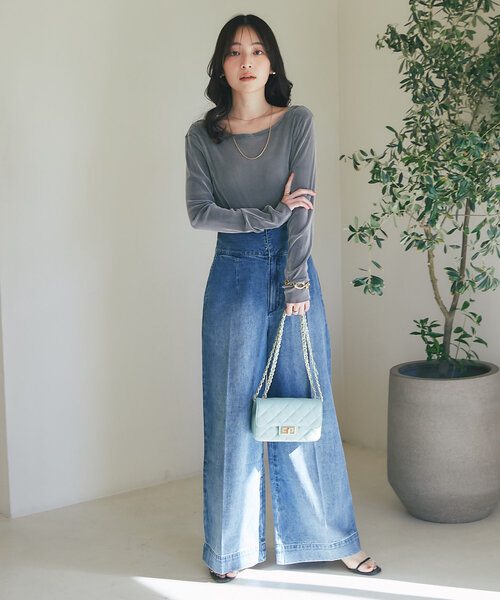La boutique BonBon - 完売品　ラブティック bonbon フロッキーチュール2WAYカットソー La boutique Bonbon tシャツ フロッキーチュール2WAYカットソー