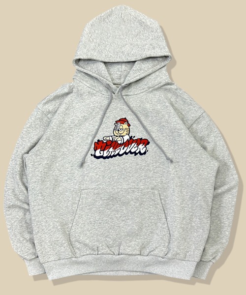 『A'gem/エージェム』Poony baby×猫CAT HOODIEパーカー A'gem（エージェム）の「『A'gem/エージェム』Poony baby×猫CAT
