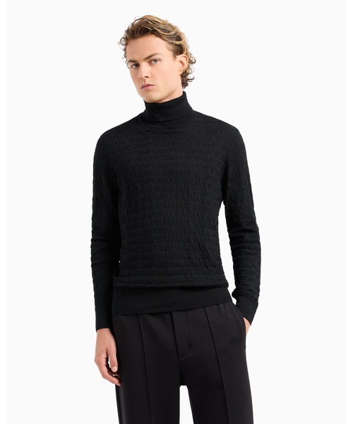 EMPORIO ARMANI セーター ニット 「エンポリオ アルマーニ」ロール 