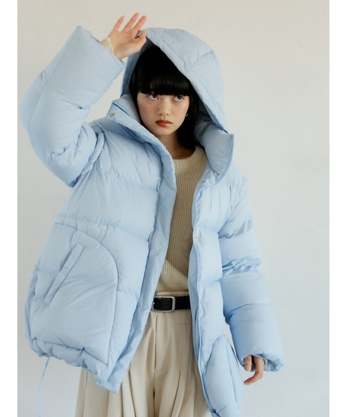 Katrin TOKYO ダウンコート ダウンジャケット 2way oversize color