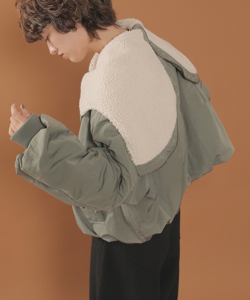 en CAnAF ブルゾン アウター タフタ フライト N2B ジャケット