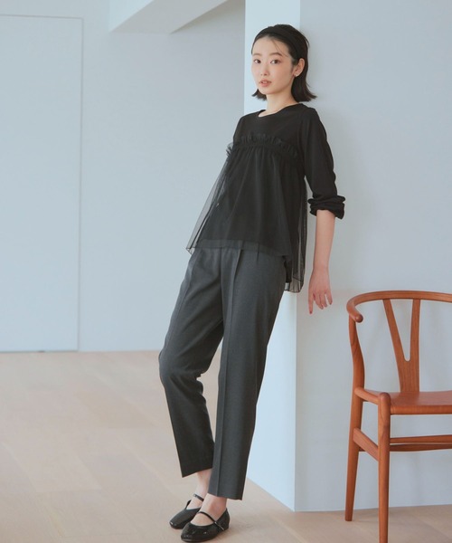 GLOBAL WORK（グローバルワーク） tシャツ MATINEE LINE/チュール
