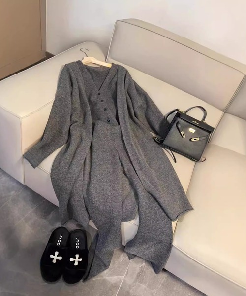 ヤマダヤ　ニット3点セット a lot of love ニット セーター スリーピース セットアップニット