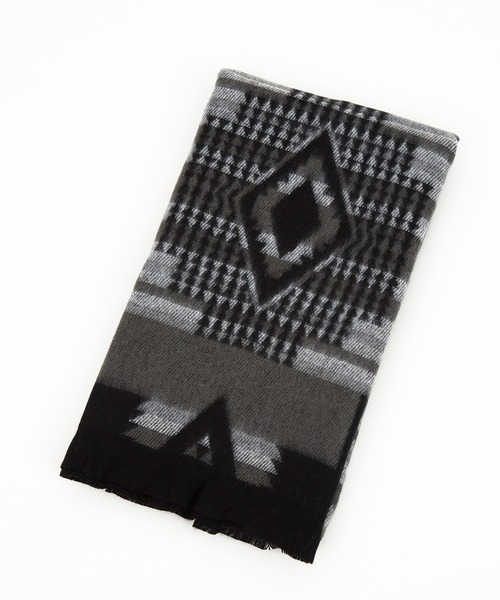 KTZ 家紋柄 ワッペンマフラー KTZ 家紋柄 ワッペンマフラー