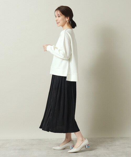 ITS'DEMO（イッツデモ） セットアップ 「手洗い可」Vネックプル