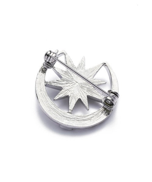 LANVIN en Bleu ブローチ 月モチーフ レディース : ZOZOTOWN Yahoo!店