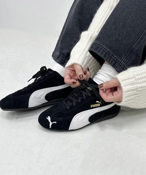 ★PUMA Speedcat OG スニーカー 関税込★ PUMA ☆ Speedcat OG Sparco Black White (PUMA/スニーカー