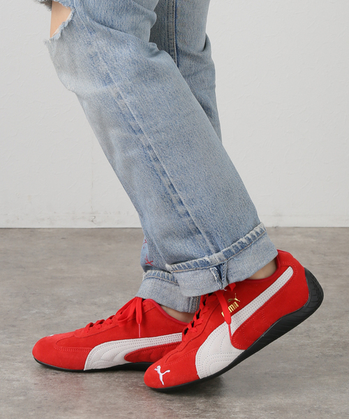 【PUMA】 SPEEDCAT OG Red White ★送料・関税込★大人気★ PUMA スニーカー 「PUMA / プーマ」 SPEEDCAT OG レディース