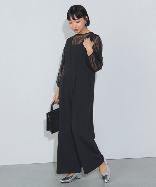 BEAMS HEART オールインワン レースインナー × オールインワン