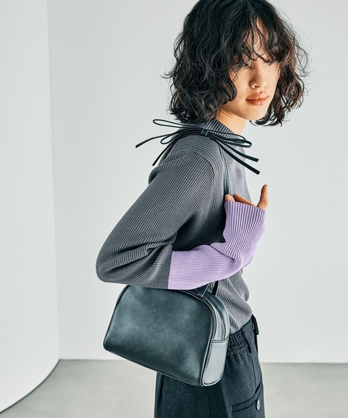 もっち LEPSIM（レプシィム） ショルダーバッグ バッグ リボンデザインバッグ