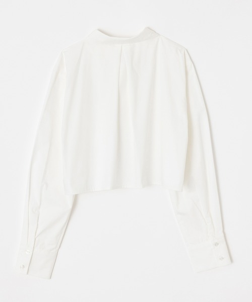 MIEL CRISHUNANT\r
ヴィンテージレザーライクビッグシルエットブルゾン MIEL CRISHUNANT 「MIEL CRISHUNANT」 半袖シャツ FREE サックス