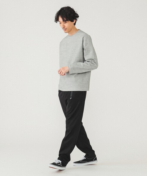 【まとめ売り】UL&SC/スラックス/グレー 別注 WIDE ONE TUCK STRAIGHT SLACKS(1 GREY): JieDa: MENS