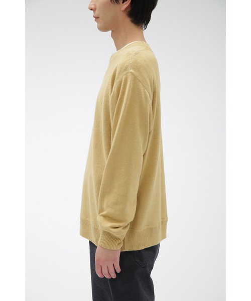 MHL. セーター ニット NATURAL YARN COTTON LINEN メンズ