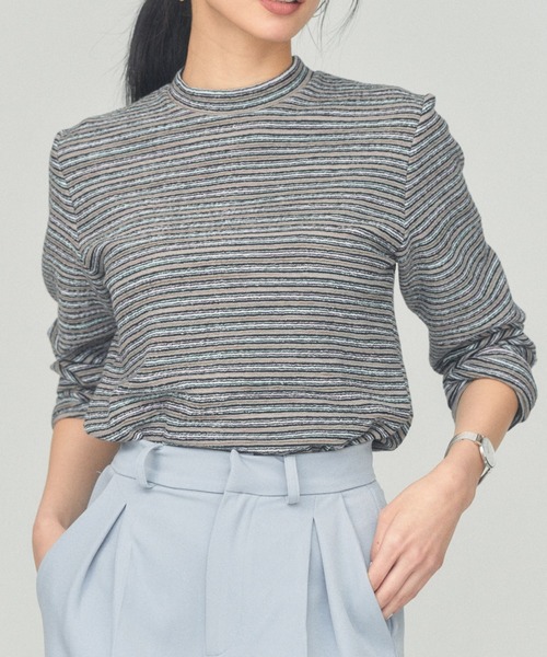 tシャツ BORDER TOPS レディース