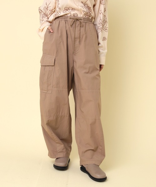 RNA-N パンツ R4311 製品染めミリタリーオーバーパンツ レディース  