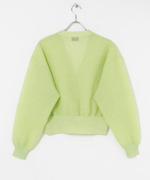URBAN RESEARCH カーディガン new basic リネン混スポン