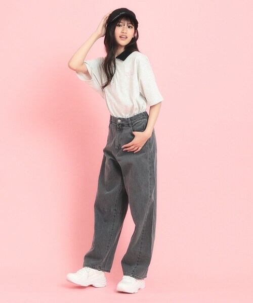 カフェオレ♡★新品 ピンクラテ★りぼんパ－ルトップス 130 カフェオレ♡☆新品 ピンクラテ☆りぼんパ－ルトップス 130