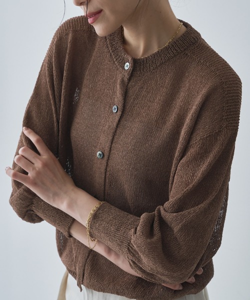 【Audrey and John Wad】ニット　カーディガン　アウター Audrey and John Wad オードリーアンドジョンワッド 20AW