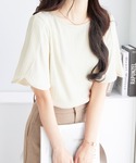tシャツ サラサラ×ひんやりの夏に嬉しい素材感...の詳細画像4