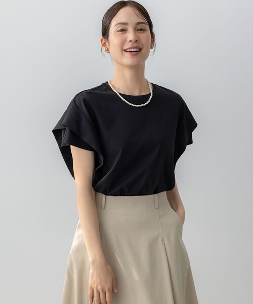 tシャツ GIZAコットンドルマンスリーブ Tシャツ レディース