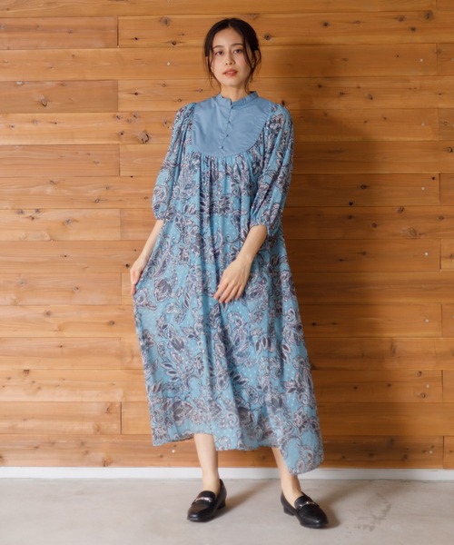 AMERICAN RAG CIE ワンピース for BAYFLOW フラワープリント