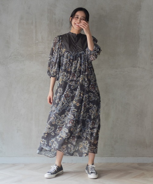アメリカンラグシー　ワンピース AMERICAN RAG CIE ワンピース for BAYFLOW フラワープリント