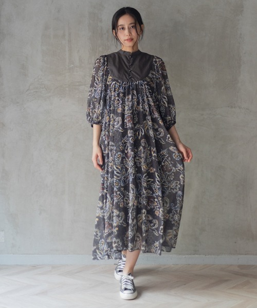 AMERICAN RAG CIE ワンピース for BAYFLOW フラワープリント