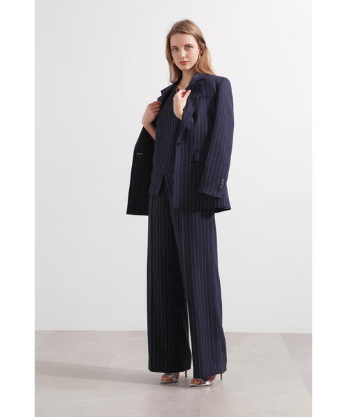 PINKY&DIANNE（ピンキー アンド ダイアン） パンツ ストライプワイド