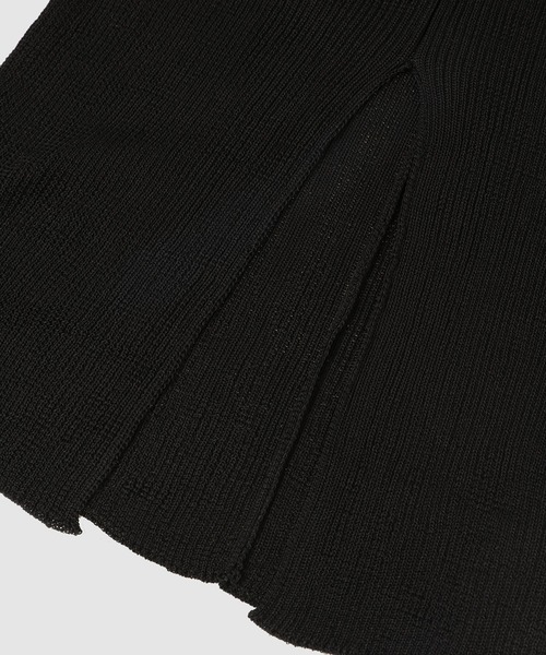 ドレス BLOCK CHECKED SCALF DRESS_7