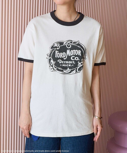 FREAK'S STORE（フリークスストア） tシャツ Ford リンガーTシャツ