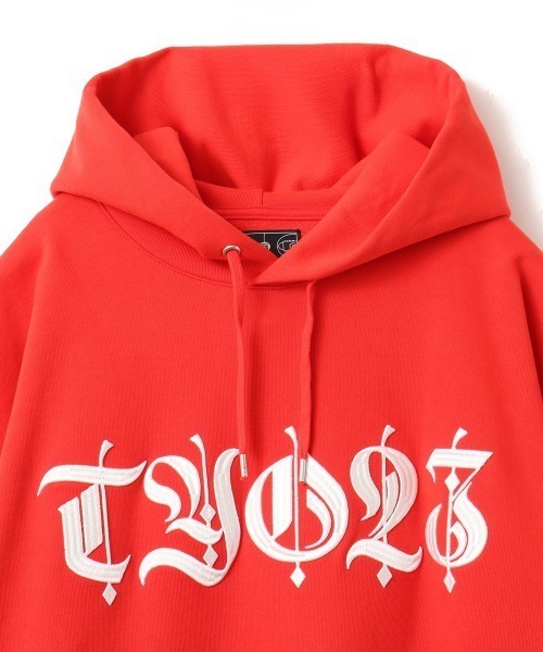 TOKYO 23 パーカー TOKYO 23 EMBROIDERY SWEAT HOODIE / トウキョウ 23