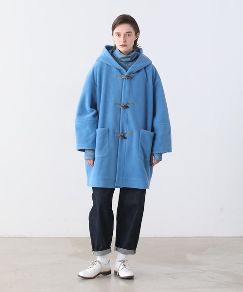 「Kelen」 ダッフルコート M ライトブルー レディース_画像3