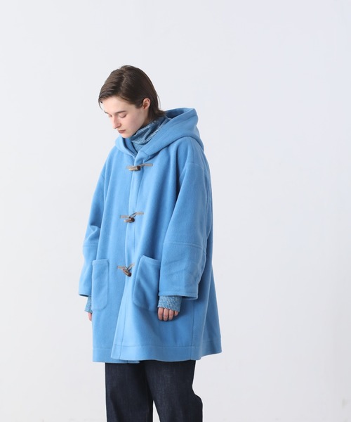 「Kelen」 ダッフルコート M ライトブルー レディース_画像4