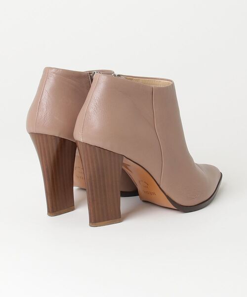 「MEDA」 ショートブーツ 23.5cm ベージュ レディース_画像2