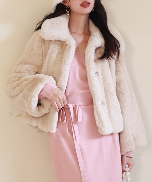 「SAISON DE PAPILLON」 ジャケット M ベージュ レディース_画像5