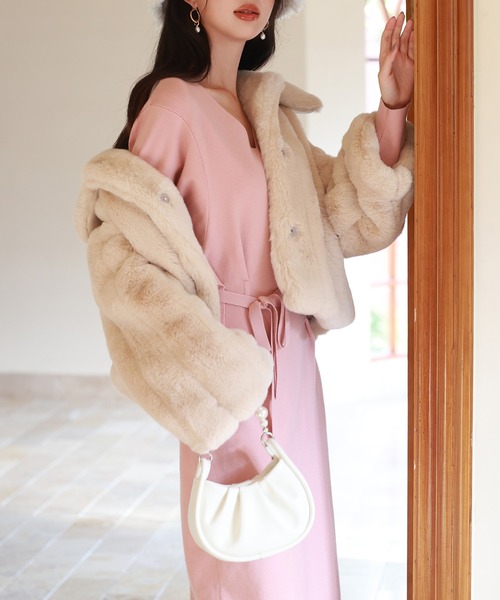 「SAISON DE PAPILLON」 ジャケット M ベージュ レディース_画像7