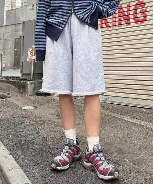 ★usaato うさと　ハーフパンツ★ GOODWEAR グッドウェア ショートパンツ WAIST RIB SHORT PANTS