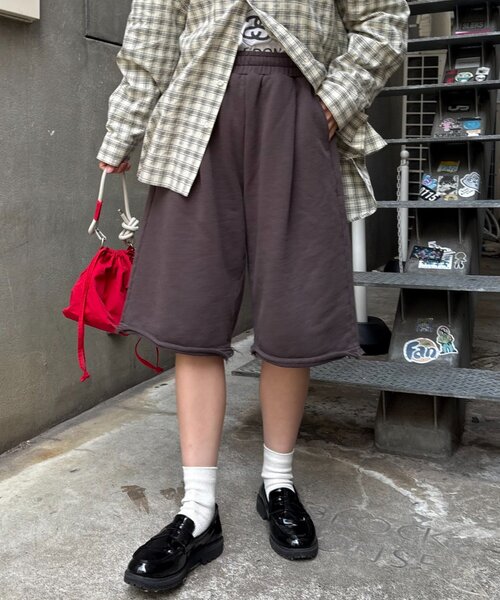 CIAOPANIC TYPY パンツ 「UNISEX」アソート柄スウェットハーフ