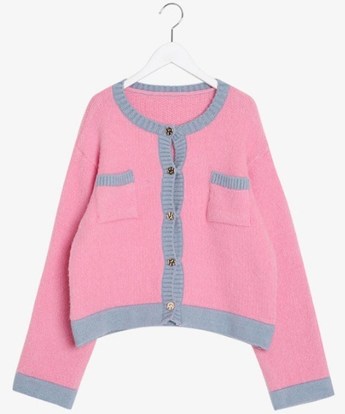 「SONA」 ニットカーディガン FREE ブラック レディース_画像2