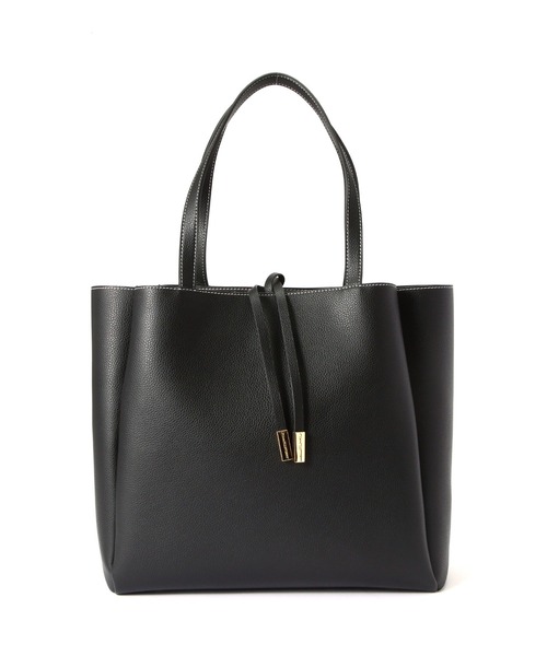 美品 JILL by JILLSTUART ストリングトート バッグ ブラック JILL by STUART トートバッグ ストリングトート ウィークデイ