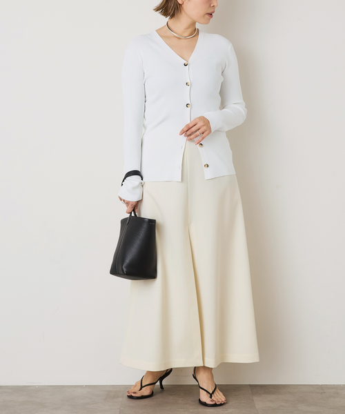 Deuxieme Classe VOILE Vネック カーディガン Deuxieme Classe VOILE Vネック カーディガン（VOILE Vネック